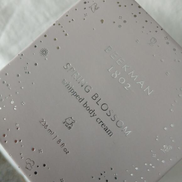 Beekman 1802 SPRING BLOSSOM 8oz NIB Whipped Body Cream USA made Pure Goat Milk - Picture 2 of 8